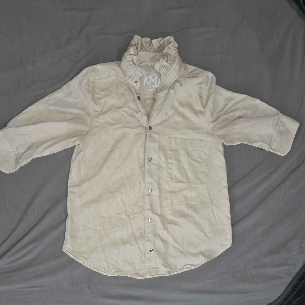 KMJ Women's Cream Blouse